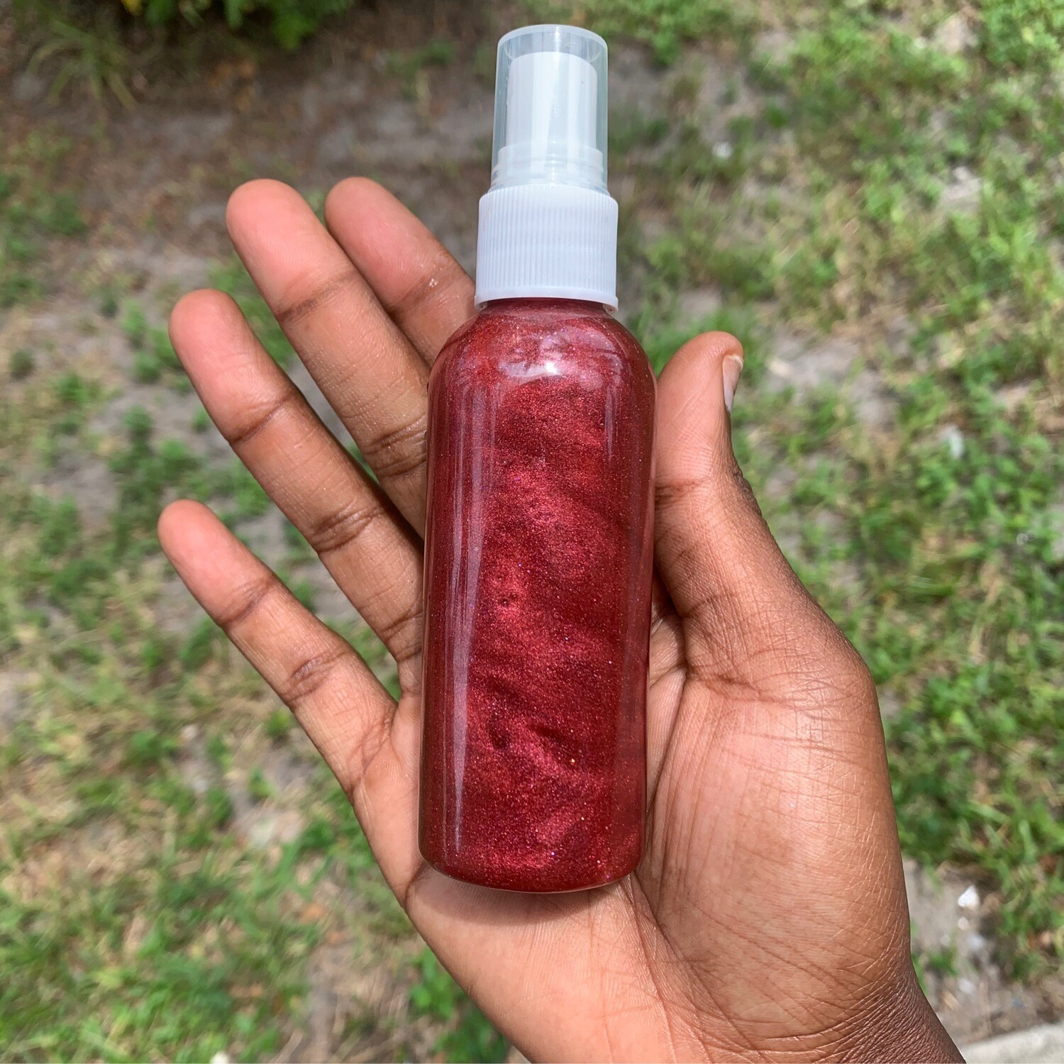 Body Shimmer Mist Melot Red