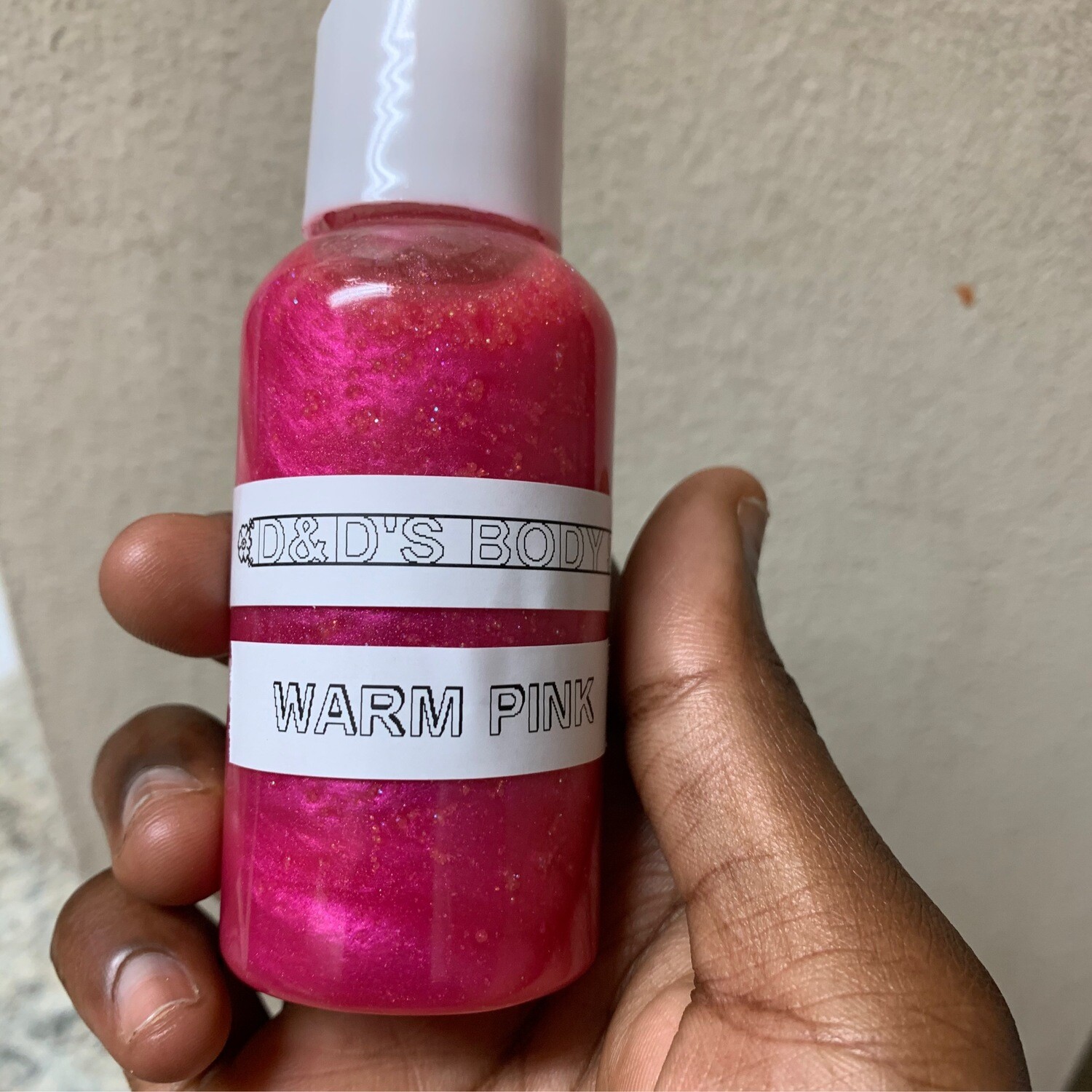 Body Shimmer Mist warm pink