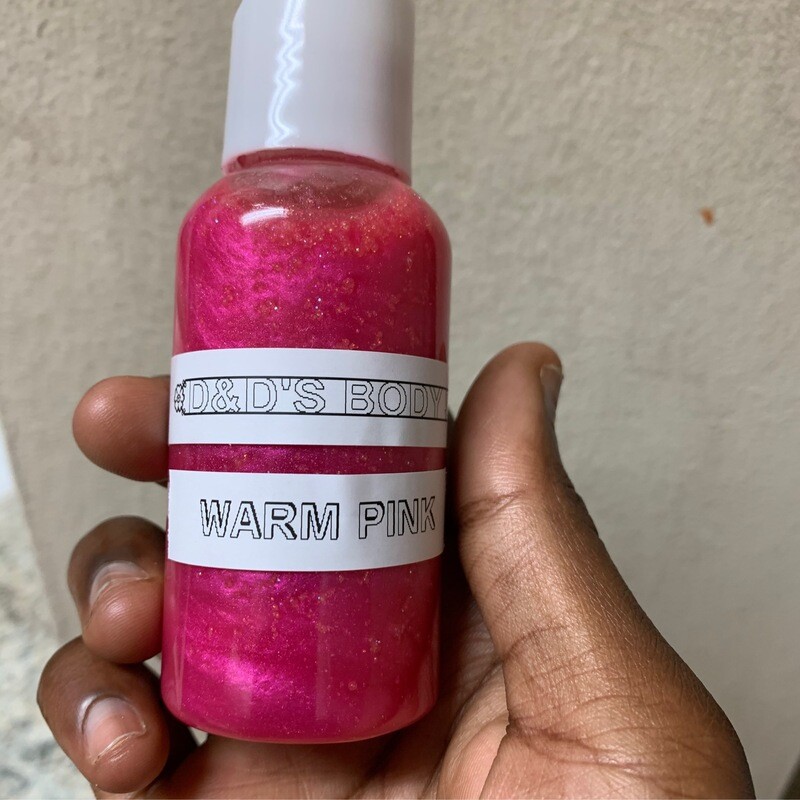 Body Shimmer Mist warm pink