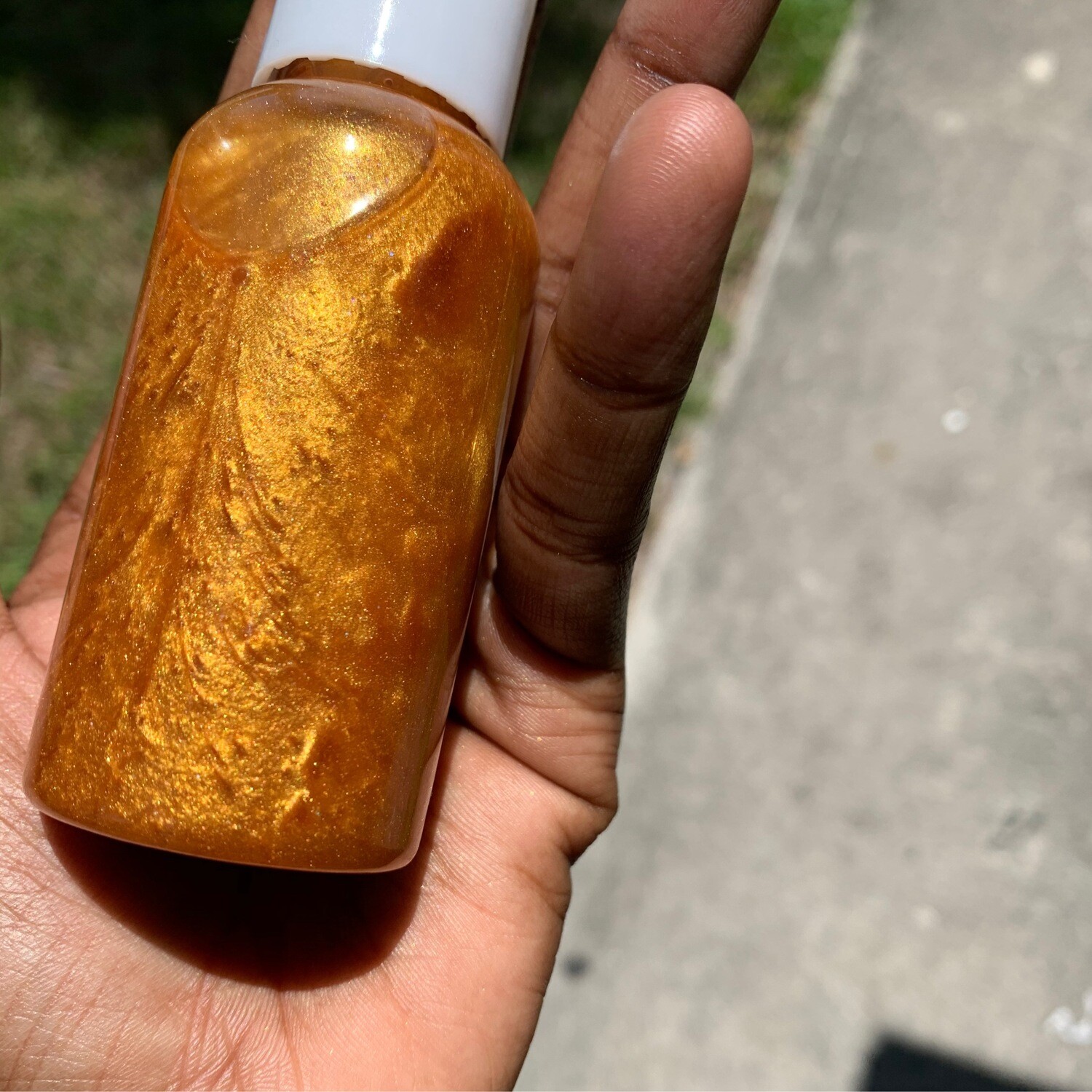 Body shimmer Oil Gold emperor
