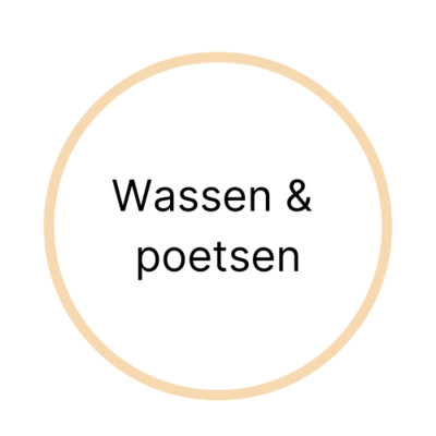Wassen en poetsen