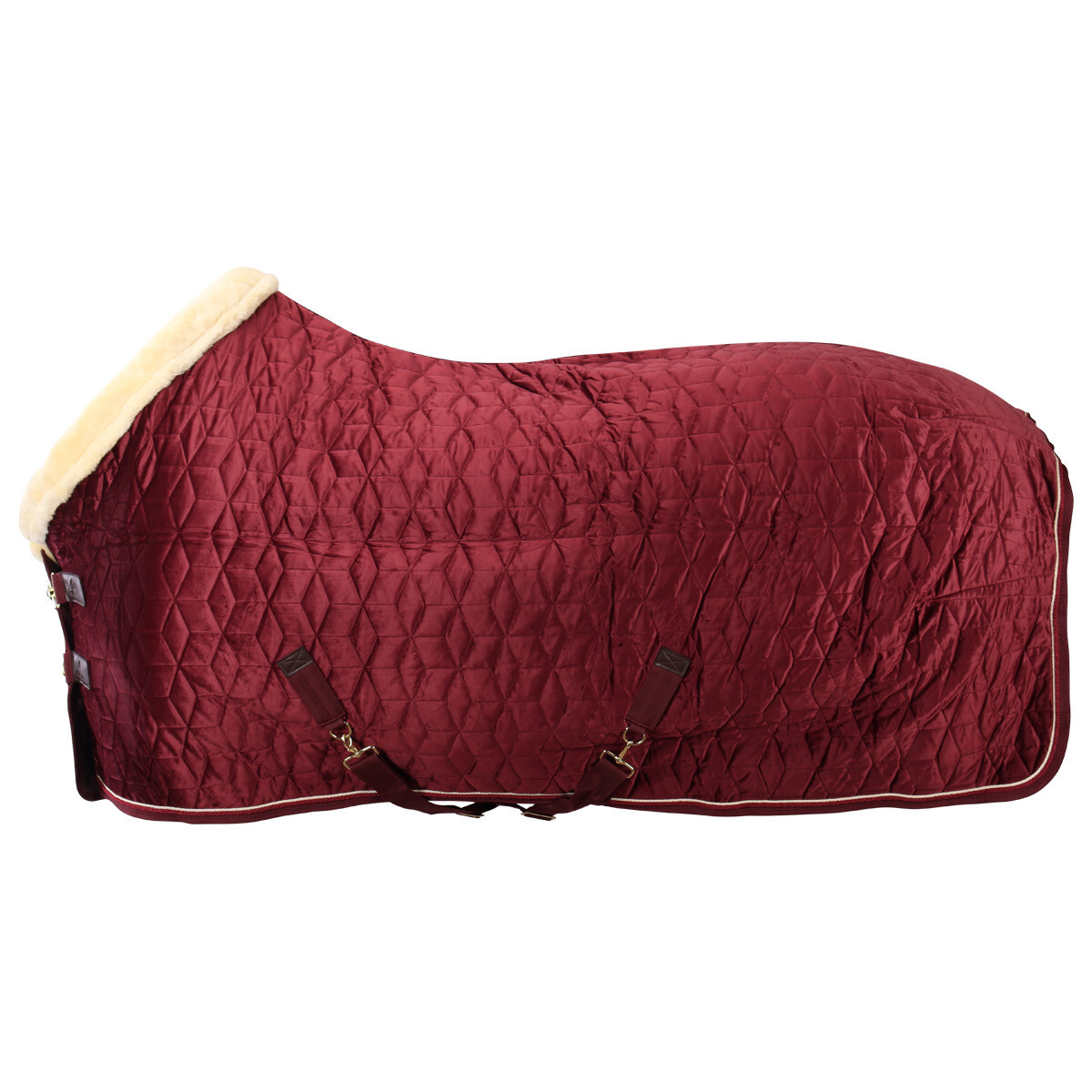Kentucky velvet showdeken rood 6.6 / 195