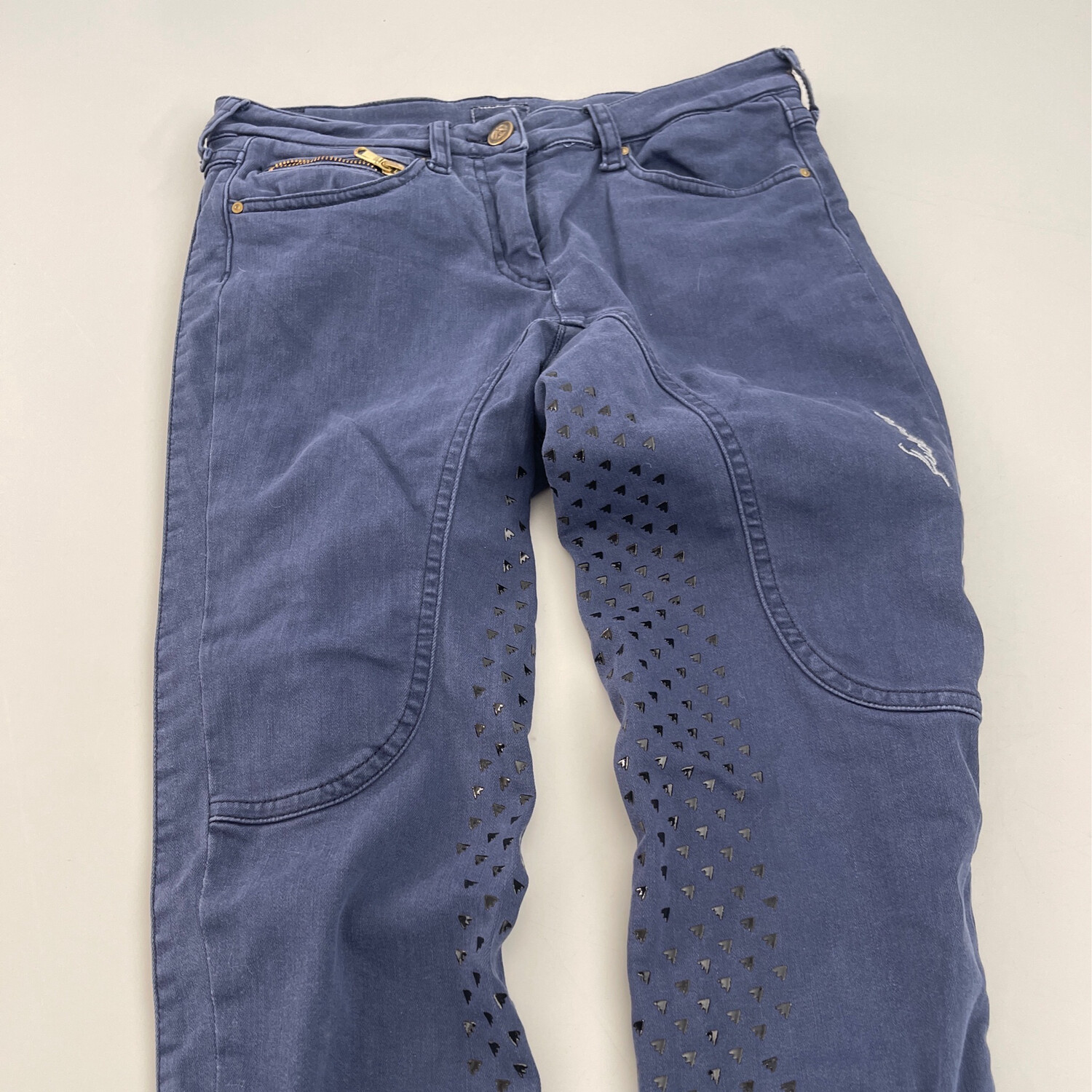 Kudamono rijbroek blauw 36