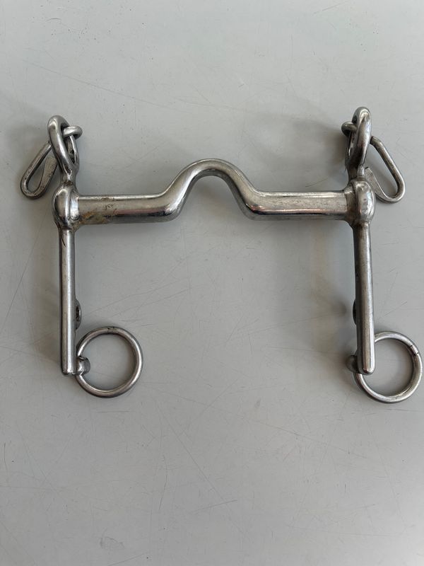 Stainless steel stang met tongboog 12,5 Stainless steel stang met tongboog 12,5
