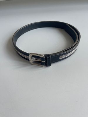 Lak riem met steentjes medium Lak riem met steentjes medium