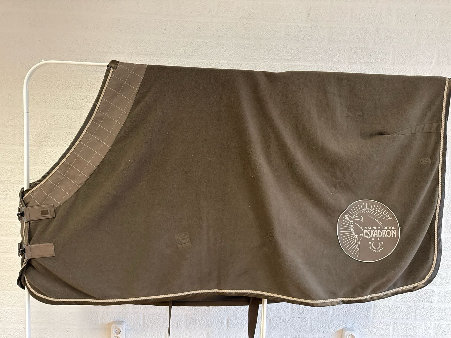 Eskadron platinum fleece deken olive medium