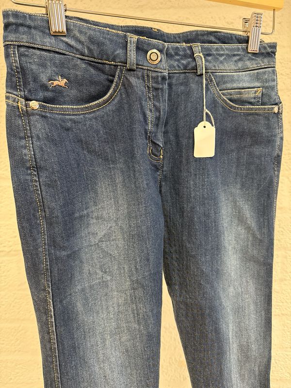 Schockemohle jeans rijbroek Full grip 36 Schockemohle jeans rijbroek Full grip 36