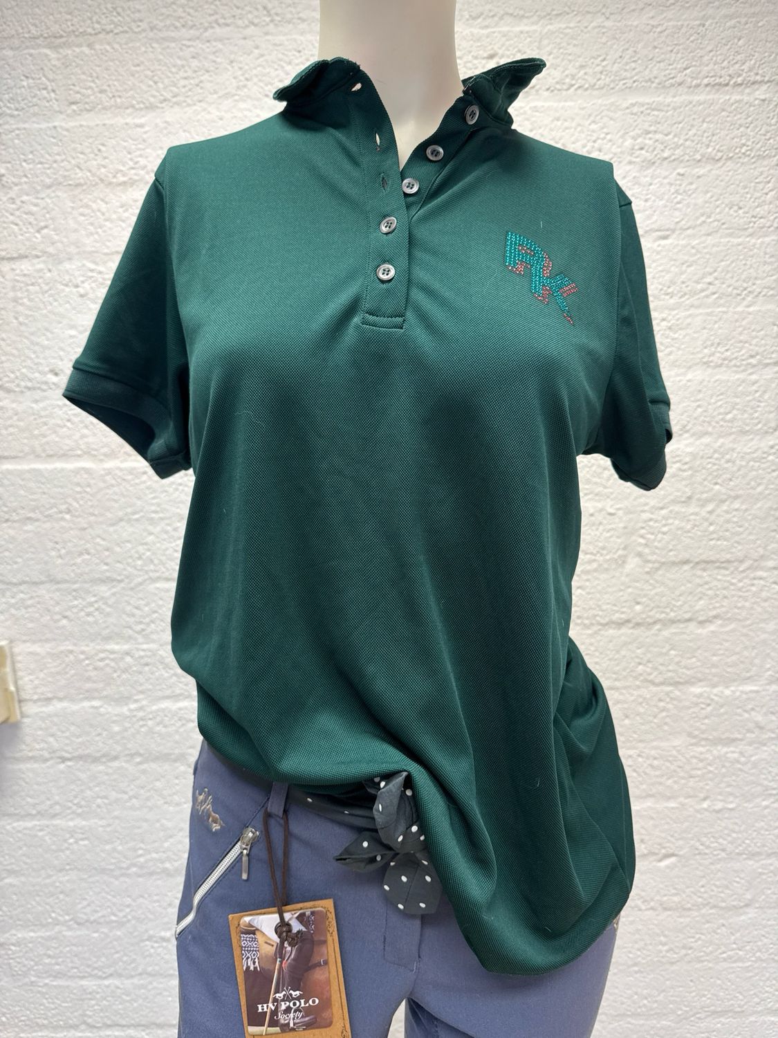 Pk polo groen 40