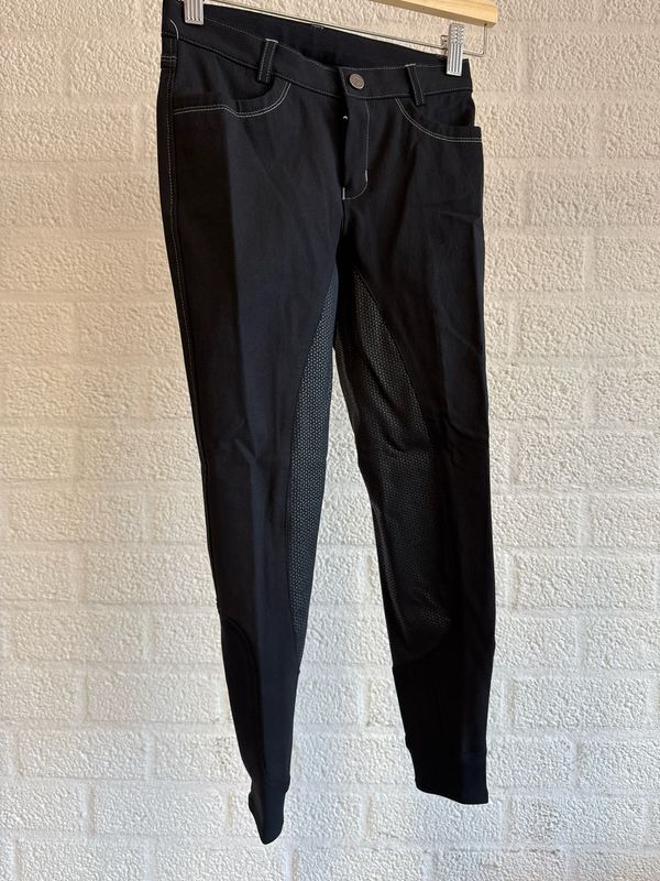 Euro-star Judith children rijbroek full grip zwart 152 Euro-star Judith children rijbroek full grip zwart 152