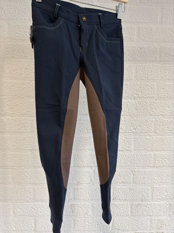 Euro-star Judith children rijbroek full grip blauw 146 Euro-star Judith children rijbroek full grip blauw 146