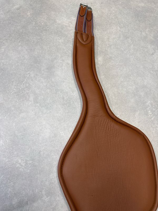 Stubben springsingel buikflap cognac 140 Stubben springsingel buikflap cognac 140