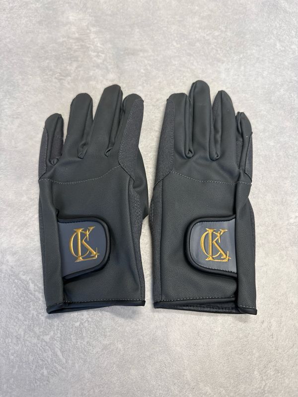 Khomani le Cavalier handschoenen antraciet Khomani le Cavalier handschoenen antraciet