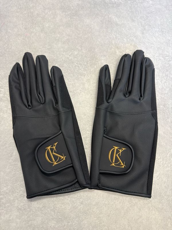 Khomani le Cavalier handschoenen zwart Khomani le Cavalier handschoenen zwart