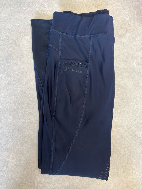 Montar rijlegging blauw kniegrip 40