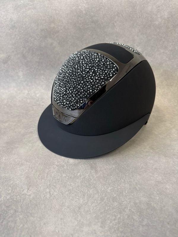 Kask lady Swarovski & pearls 56 Kask lady Swarovski & pearls 56