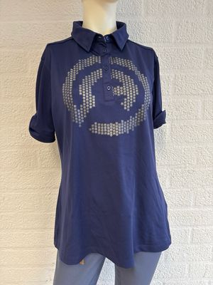 Anky polo blauw 42