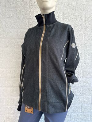 Anky vest grijs zwart 42