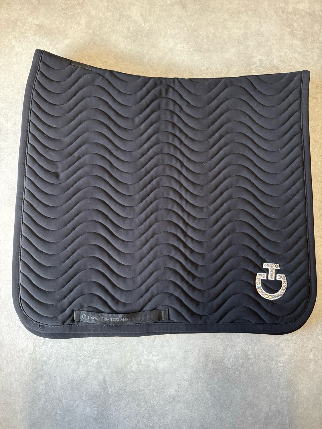 Cavalleria toscana diamond dekje zwart Full dressuur