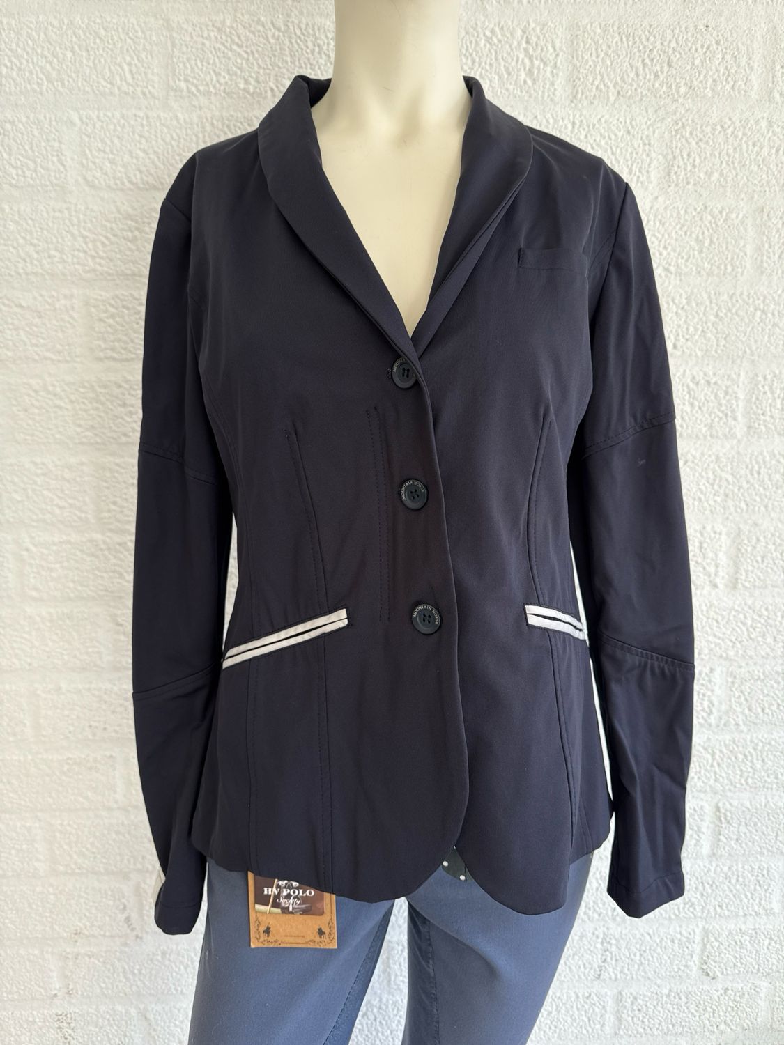 Mountain horse wedstrijdjasje blauw 38