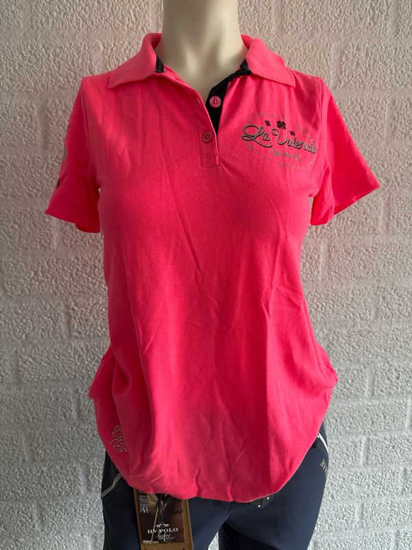 La Valencio polo shirt roze 34
