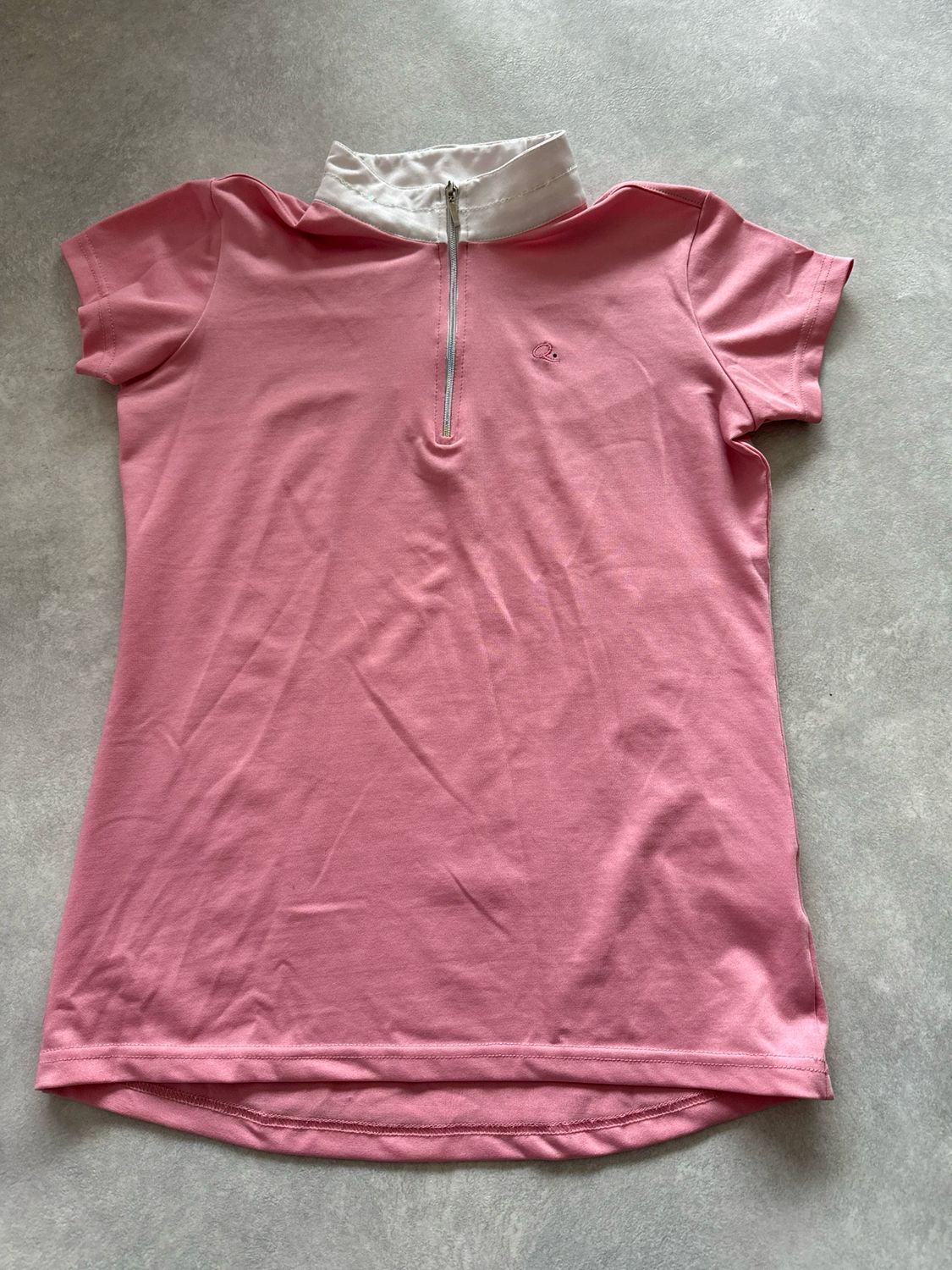 QHP wedstrijdshirt roze 164