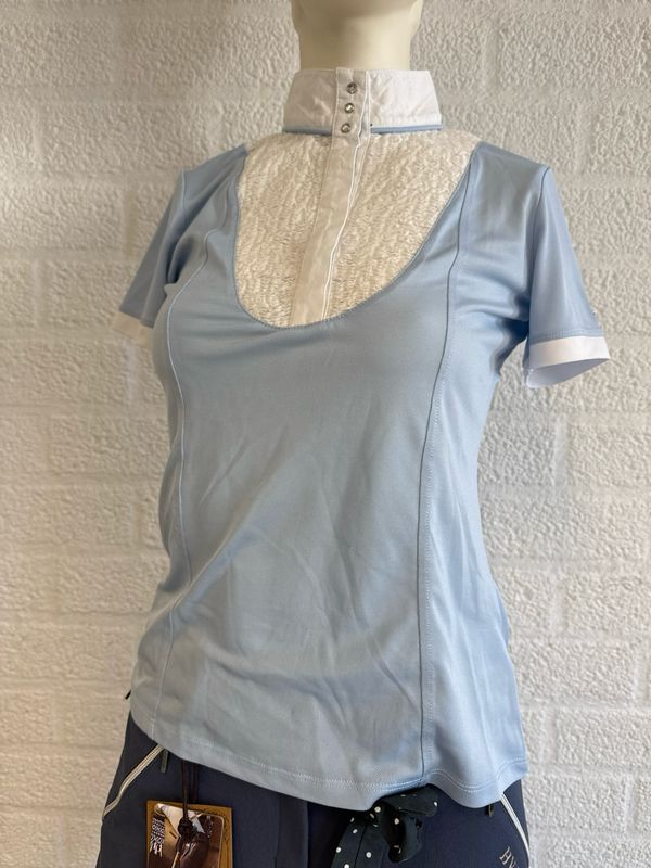 Isabell Werth wedstrijdshirtje blauw 36 Isabell Werth wedstrijdshirtje blauw 36