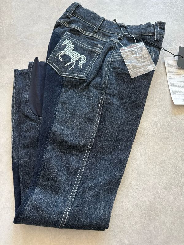 BR Panama rijbroek jeans 158 BR Panama rijbroek jeans 158