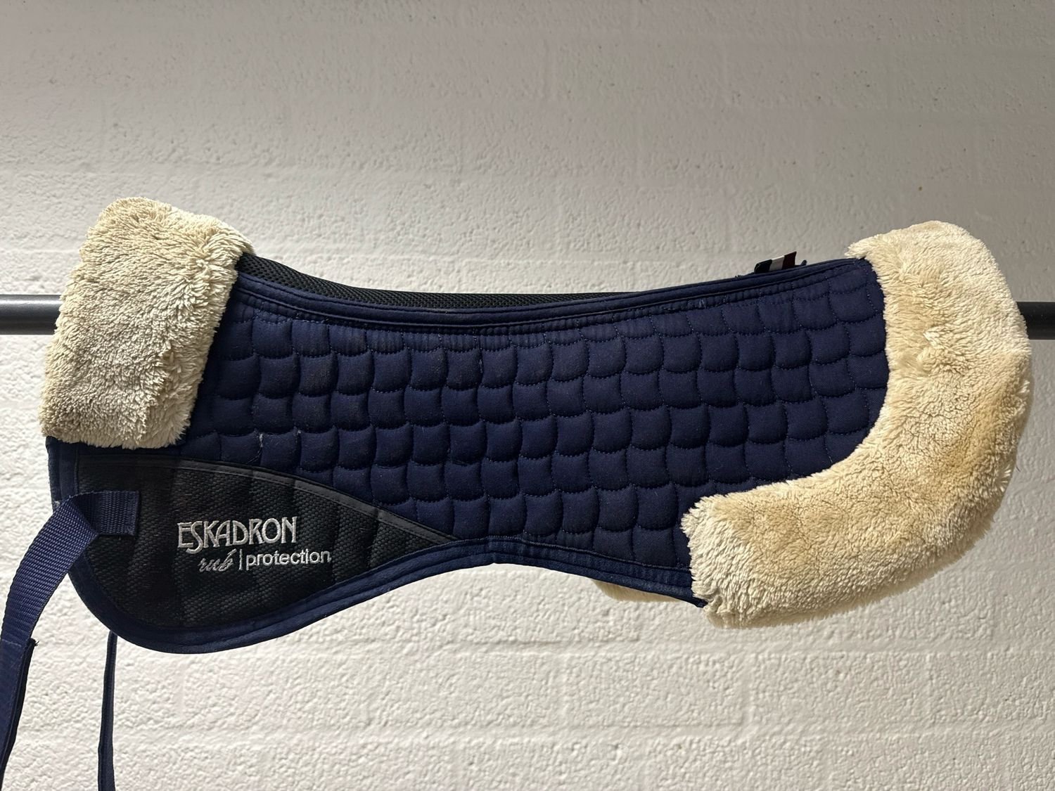 Eskadron bontje naturel / blauw full