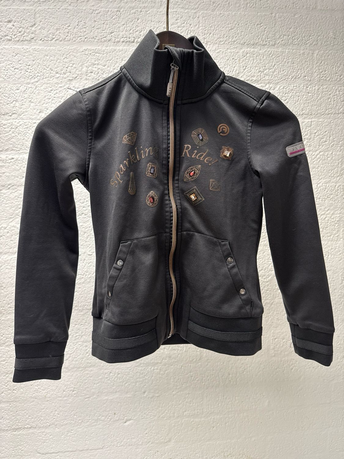 Anky vest zwart 152 - 158