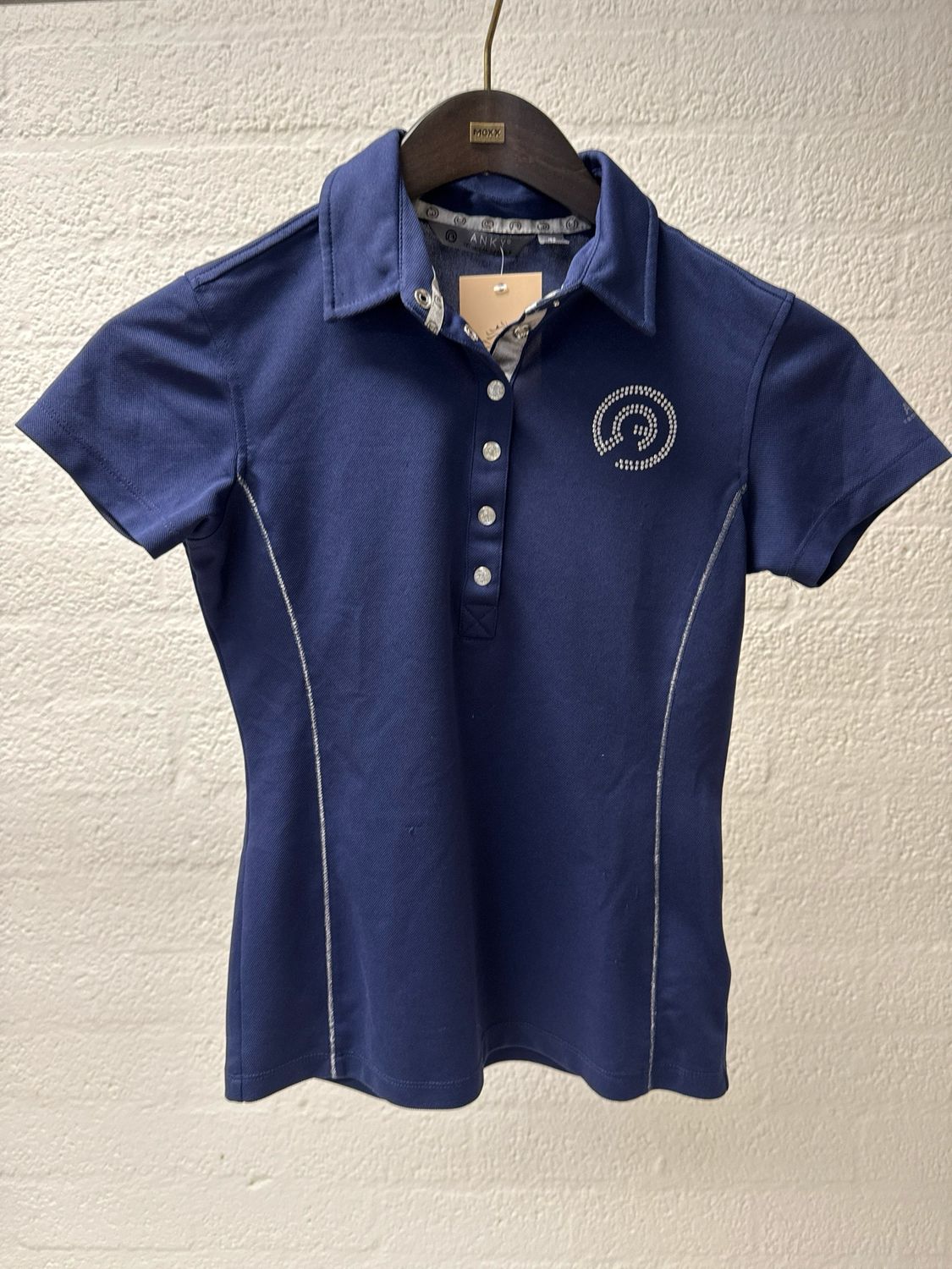 Anky polo blauw 164