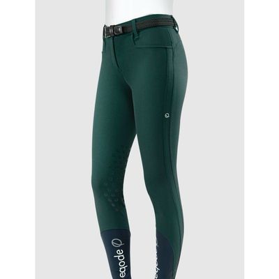 Eqode rijbroek full grip groen 34 Eqode rijbroek full grip groen 34