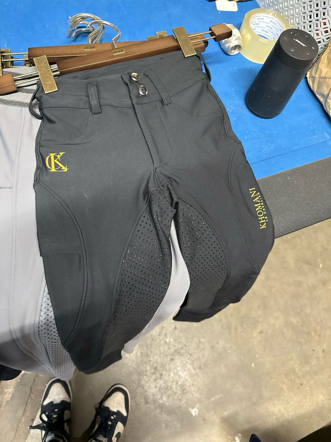 Khomani rijbroek zwart