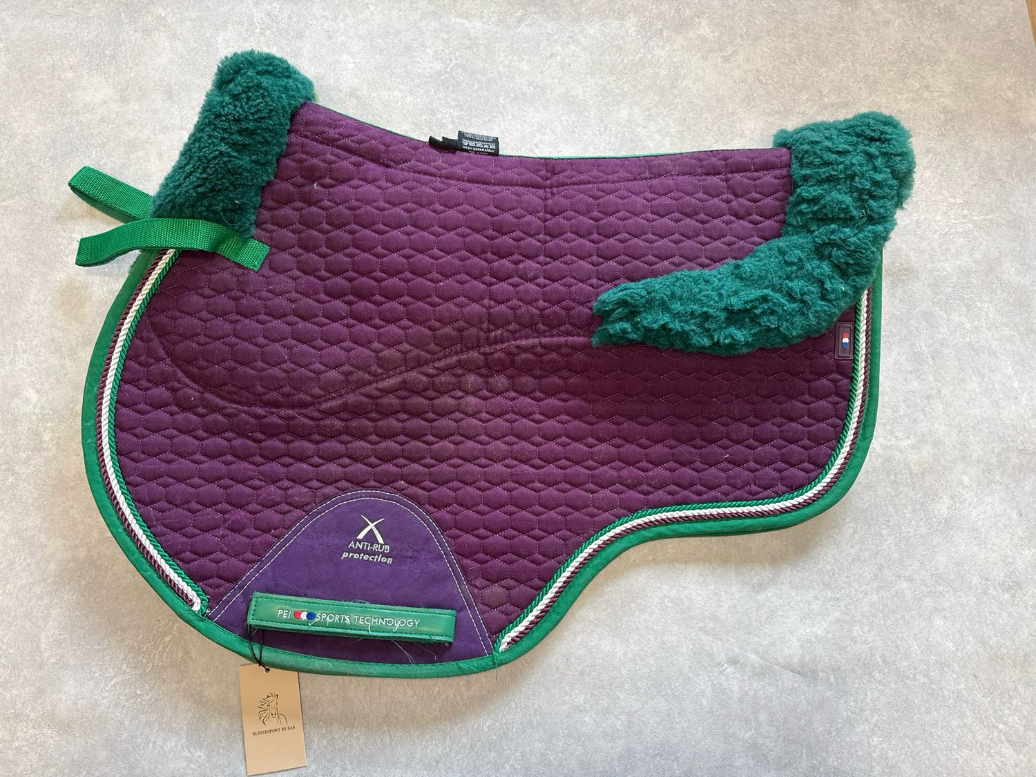 Premier equine paars groen bont dekje full spring