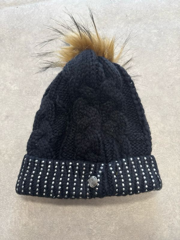 Harcour muts ponpon blauw