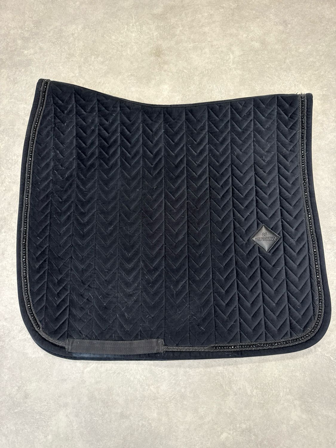 Kentucky dekje pearls zwart Full dressuur