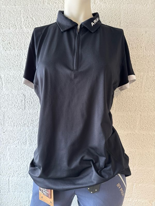 Ariat polo zwart 40