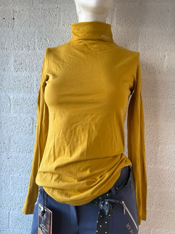 Pikeur mockneck geel 34