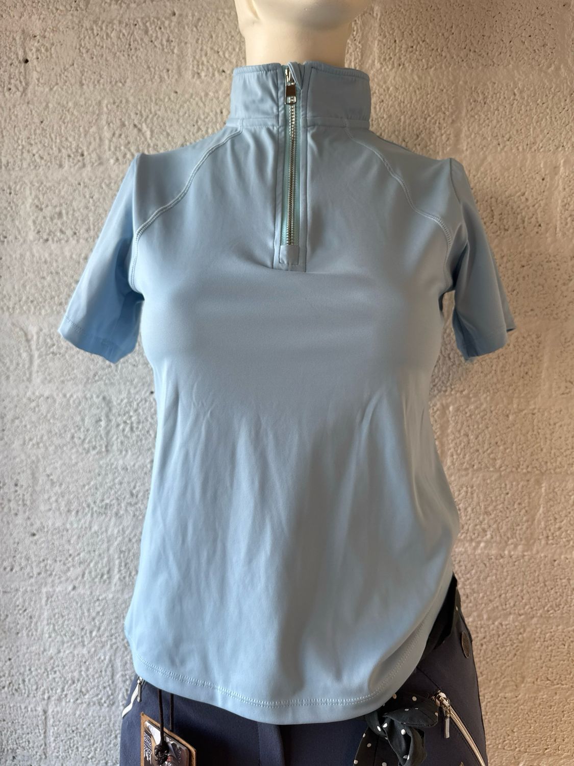 Khomani le Cavalier top blauw 38