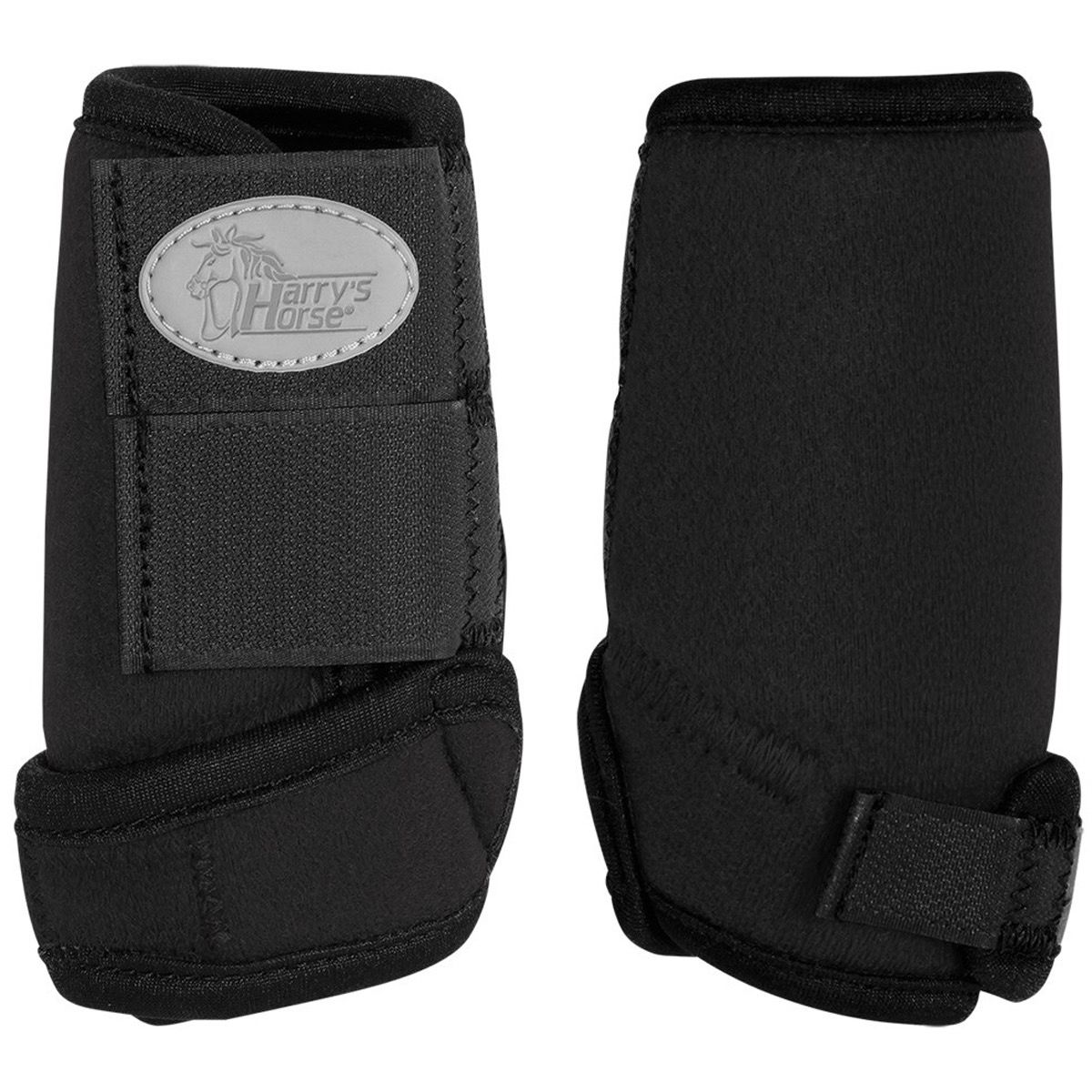 Harry’s horse beschermers zwart neopreen mini shetland