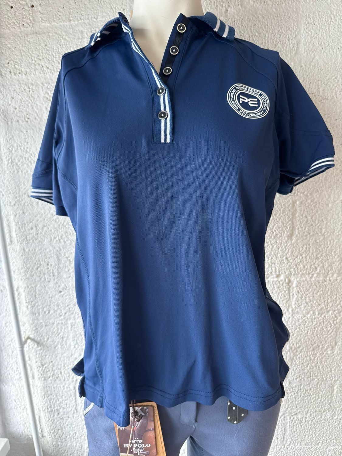 Premier equine polo blauw