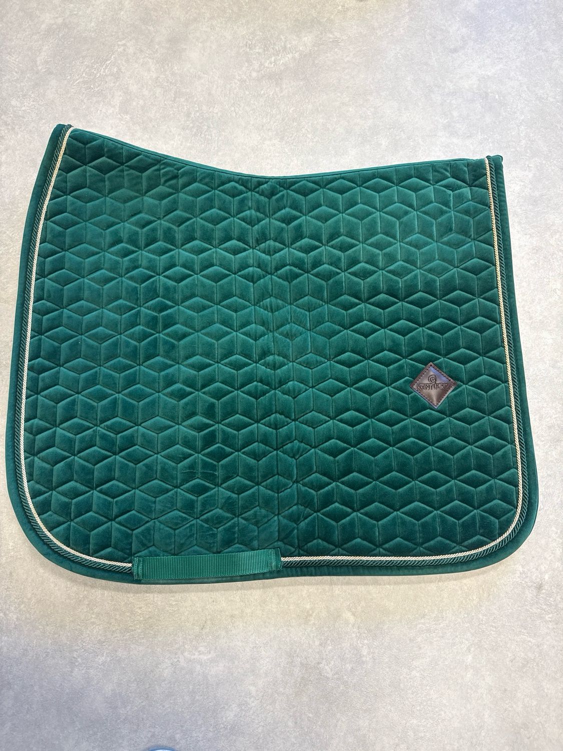 Kentucky dekje groen velvet Full dressuur