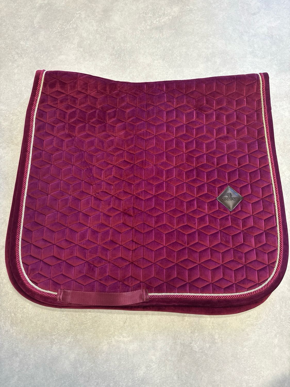Kentucky dekje velvet rood Full dressuur
