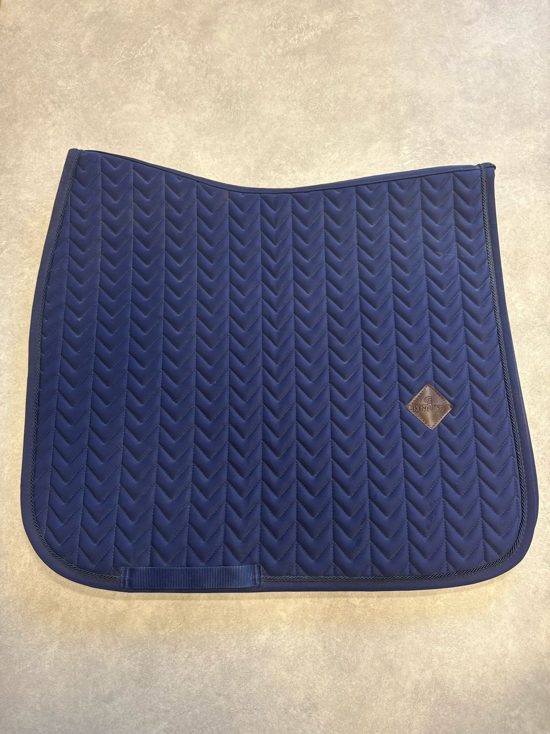 Kentucky fishbone dekje blauw full dressuur