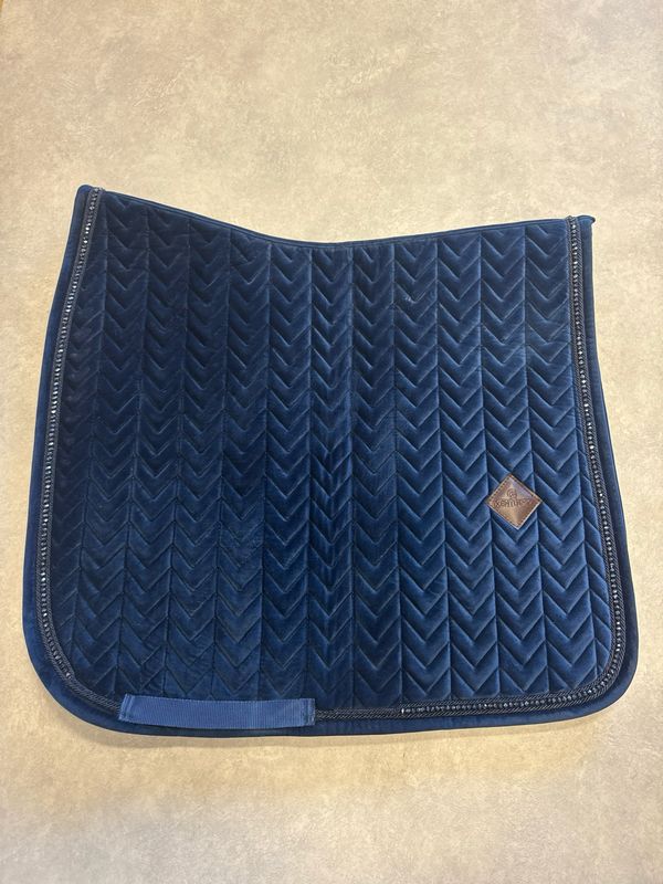 Kentucky dekje velvet pearls blauw full dressuur