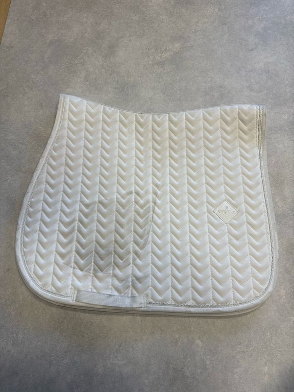 Kentucky dekje Fishbone wit full spring