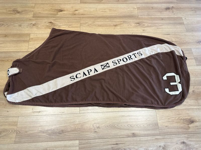 Scapa sports fleecedeken bruin 195