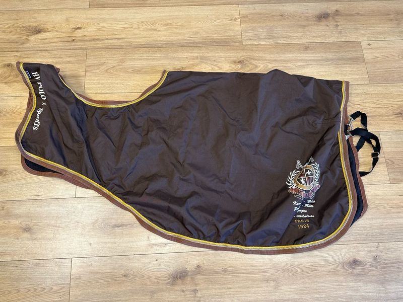 HV Polo uitrijdeken bruin XL
