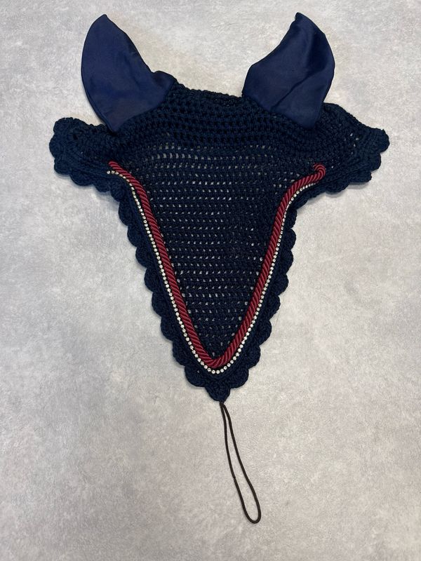 Talisman Bonnetjes oornetje lang blauw full
