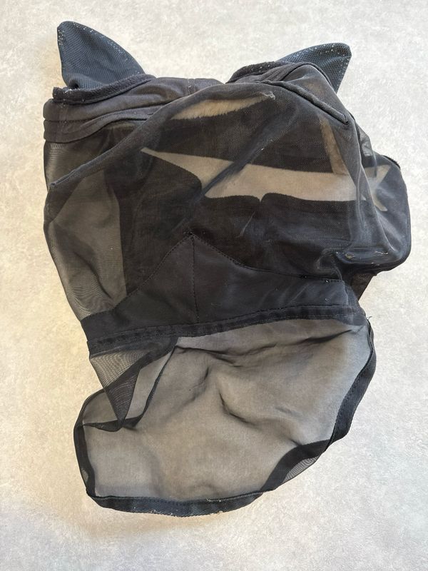 Shires vliegenmasker zwart full