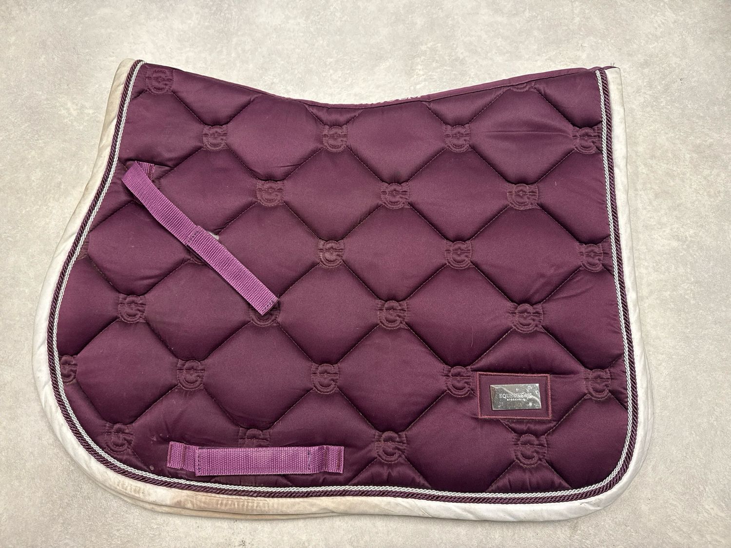 Equestrian Stockholm dekje paars spring full